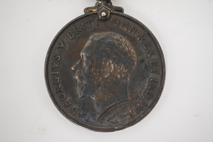 A George V Meritorious Service Medal (MSM), awarded to SJT. MJR. W. Patterson R.A. Condition - fair.